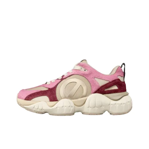 NO NAME Беговые кроссовки Low Top Розовый/Тауповый Женские