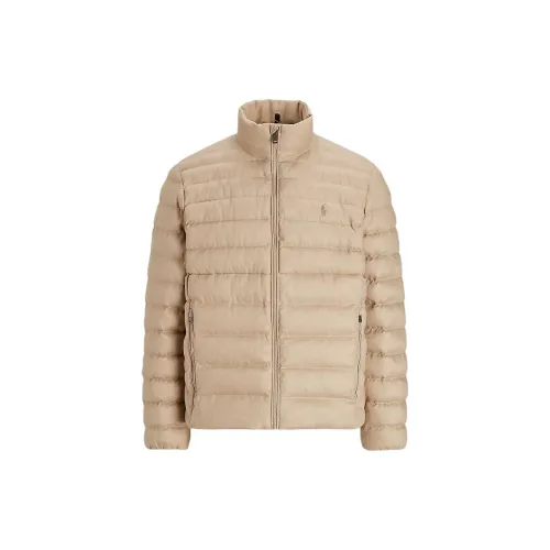 Polo Ralph Lauren Хлопковый пуховик мужской хаки