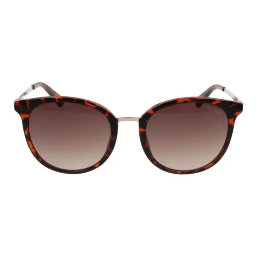 GUESS Ацетат Кошачий глаз Солнцезащитные очки Унисекс Коричневый