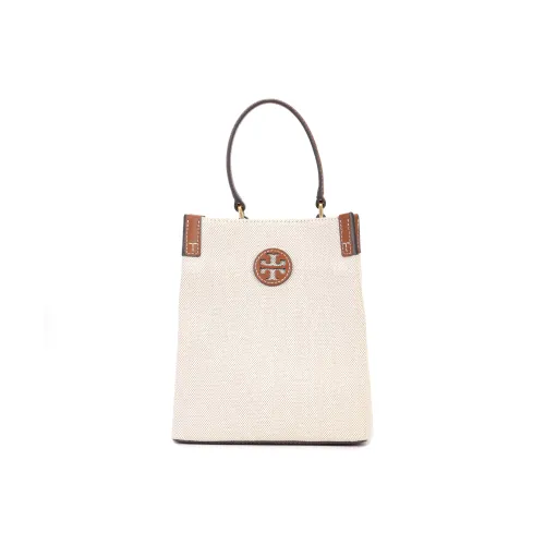 TORY BURCH Холст и кожа Quality Ведрообразная сумка сумка через плечо сумка обычная женская