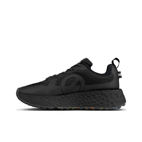NO NAME Беговые кроссовки Low Top Черные Женские
