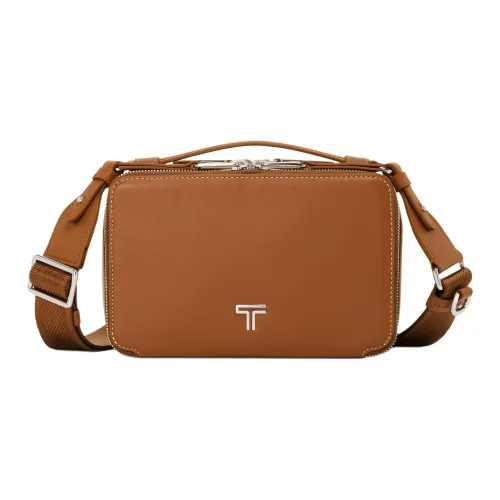 TUMI Кожа Сумка через плечо Сумка Женская Карамель