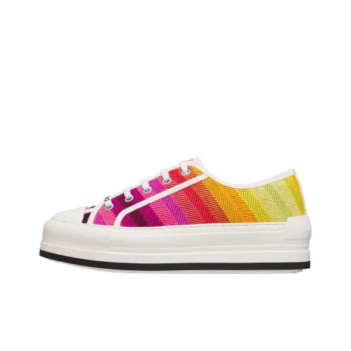 DIOR Miss Dior Low Top Canvas Shoes Women's