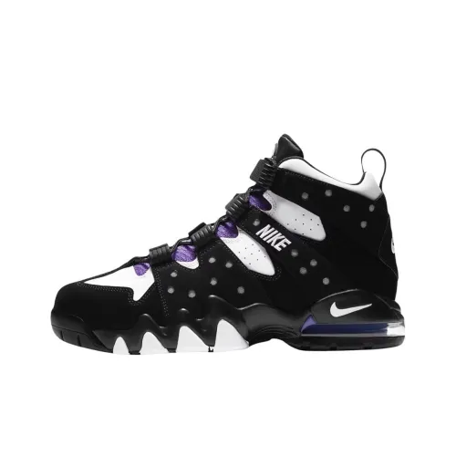 Nike Air Max CB Low Топ Винтажные Баскетбольные Кроссовки Унисекс Черный Фиолетовый