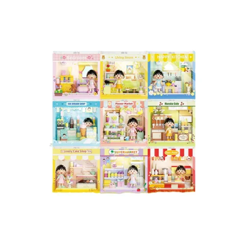 JAKI x Cherry Balls Круглый Веселье MARKET LEGO Слепые коробки Один Blind Коробка Целая коробка 9 шт