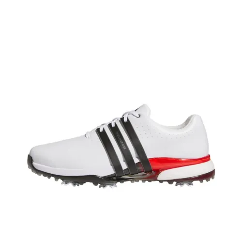 Adidas Tour360 24 Противоскользящая Устойчивая к истиранию Низкий Топ Обувь для гольфа Унисекс Белый