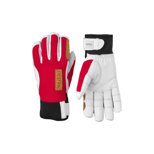 HESTRA Козья кожа Шерсть Неопрен Спортивные перчатки Унисекс Белый