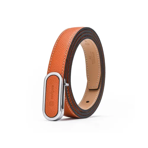 NAVIGARE Коровья кожа Роскошь Винтаж Классический Элегантность Юбка на подтяжках Женские 1,9см