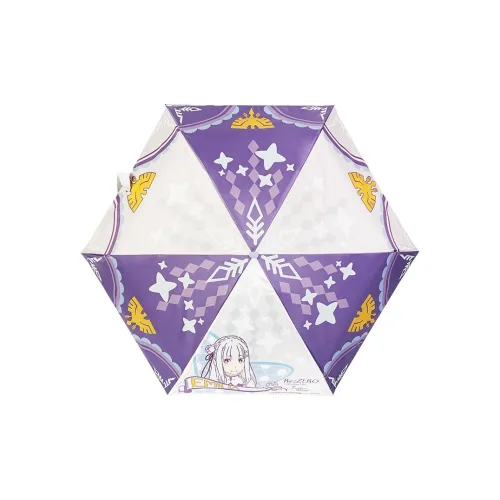 ingyunshi Re Zero − Жизнь с нуля в другом мире Emily'S Little Плоская подошва Зонтик Мерч по IP