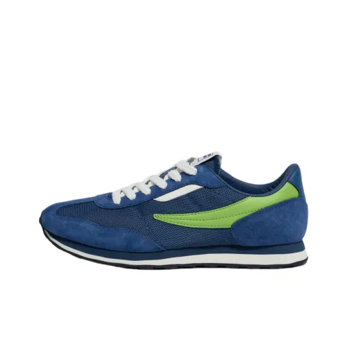 FILA Balanta v2 Дышащий и Легкий Низкий Топ Повседневные Беговые Кроссовки Унисекс Синий