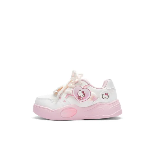 Санрио x Balabala Нижняя юбка Устойчивая к истиранию Низкий топ Детские Скейтбординги для детей 3-7 лет