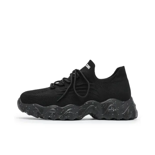 Singing Аbrasion Resistant Lightweight And Breathable Низкий Топ Кроссовки с Толстой Подошвой Унисекс