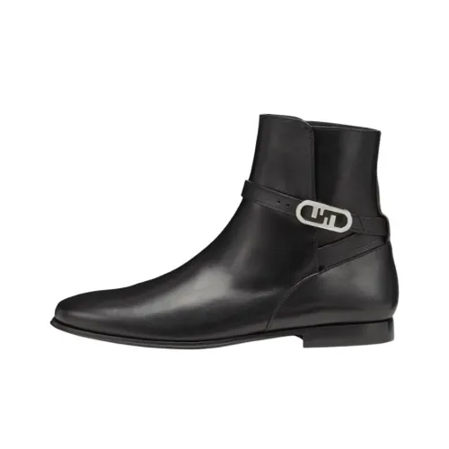 FENDI Auroch Ботильоны Мужские Черные