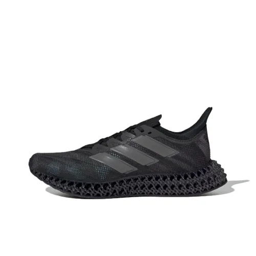 Adidas 4DFWD 4 Slip-Resistant Abrasion-Resistant Low Top Casual Running Shoes Men's Black Adidas 4DFWD 4 Противоскользящий устойчивый к истиранию низкий топ повседневная обувь для бега мужской черный