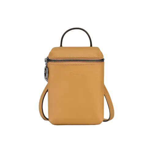 LONGCHAMP Le Pliage Xtra Коровья кожа Сумка через плечо Сумка Мини Женские Honeys Желтый