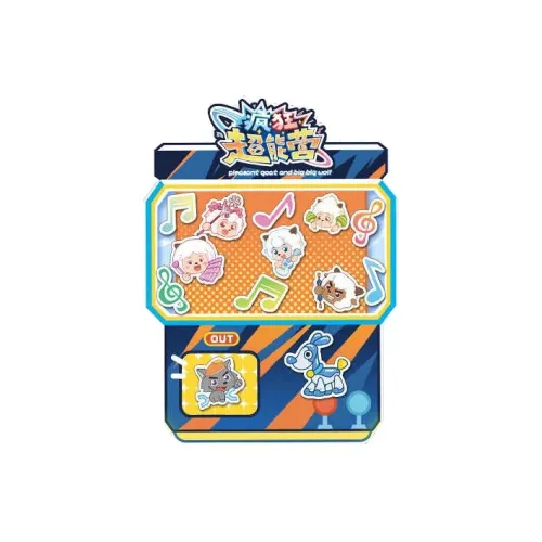 Pleasant Goat and Big Big Wolf Crazy Superpower CAMP Shake Милый Подвеска Персонаж Акрил Мерч по IP