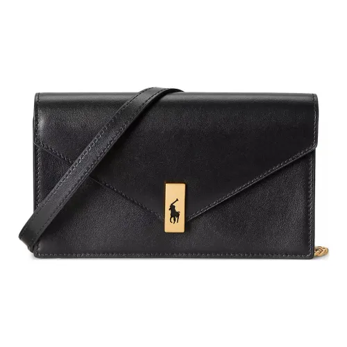 Polo Ralph Lauren Кошелек из коровьей кожи женский черный