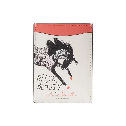 Kate Spade Storyteller Коровья кожа Держатель для карт Держатель для карт Женский Белый и Розовый