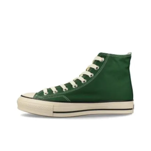 Конверс All Star High Top Canvas Shoes Green Men's