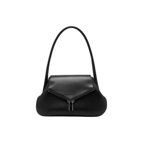 AMINA MUADDI Кожа Сумка Сумка через плечо Женская Черная