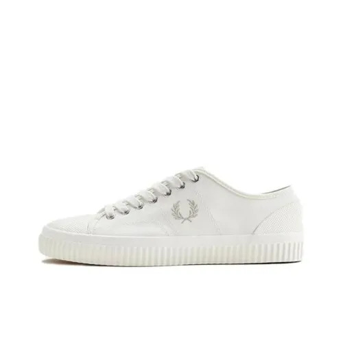 FRED PERRY Hughes Slip-resistant Shock Absorbers Низкие Кроссовки для скейтбординга Мужские Бежевые