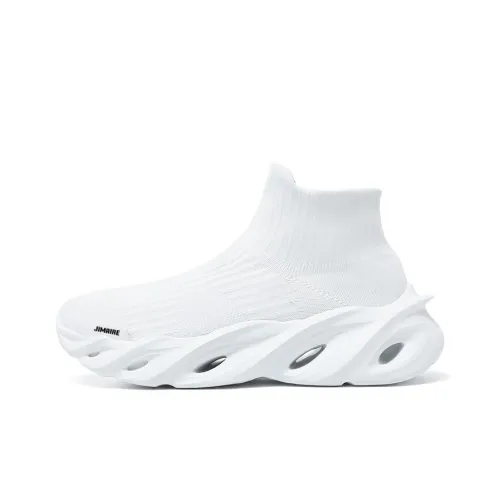 King Jinmai Амортизаторы Устойчивые к истиранию MID Топ Casual Унисекс