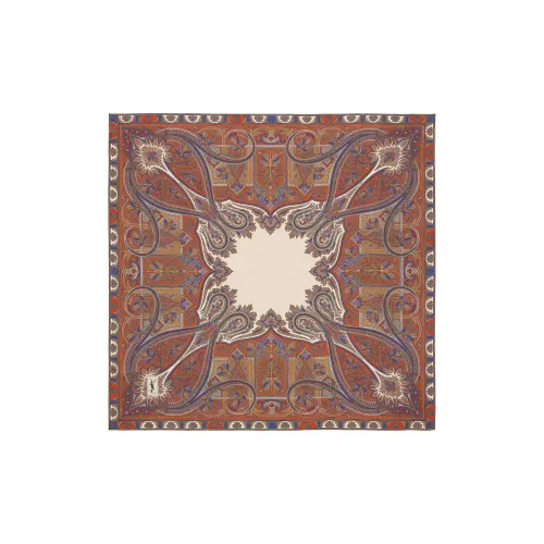 SAINT LAURENT Шарфы из шелка Тутовый женские многоцветные