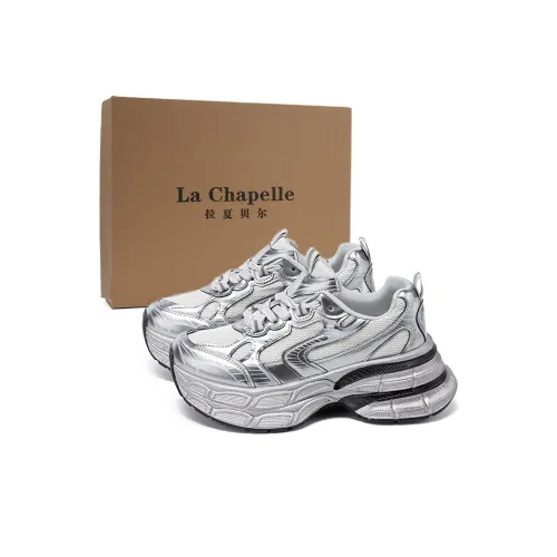 La Chapelle Аbrasion-Resistant Низкий Топ Кроссовки с Толстой Подошвой Женские