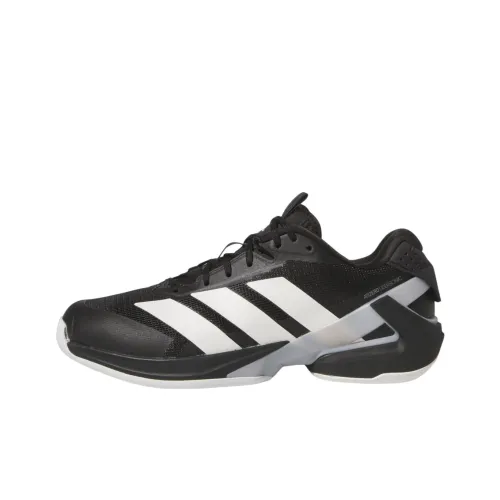 Adidas Adizero Ubersonic 5 Low Топ Кроссовки для тенниса Унисекс Черный Белый