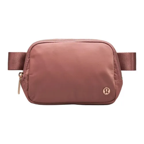 lululemon Everywhere Нейлон Бананка Обычный Унисекс FIVE Spice Wood Розово-золотой