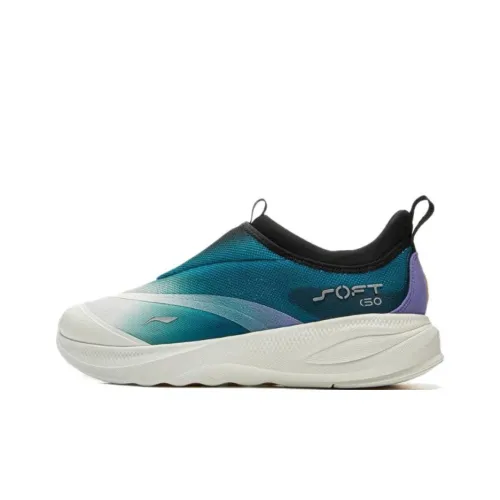 LINING SOFT GO 2 Повседневный Низкий Топ Зеленый Фиолетовый Мужской