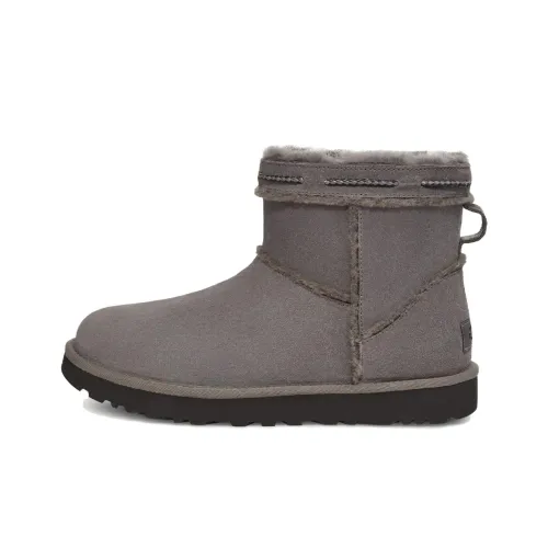 UGG CLASSIC MINI Короткие Снежные Ботинки Унисекс Серый