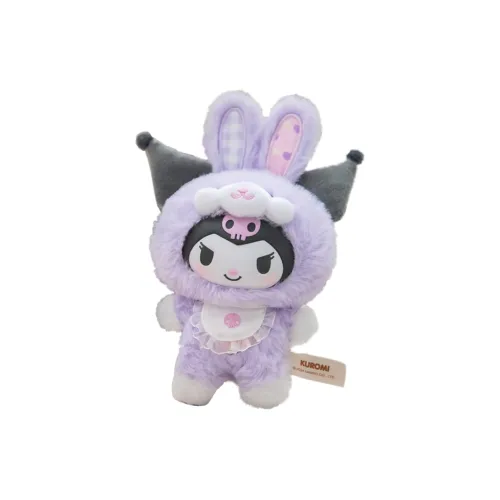 TOP TOY x Sanrio Family Эльф Кролик Плюшевый с Пористым Мехом Слепые Коробки Один Mystery Коробка Целая Коробка 6 шт