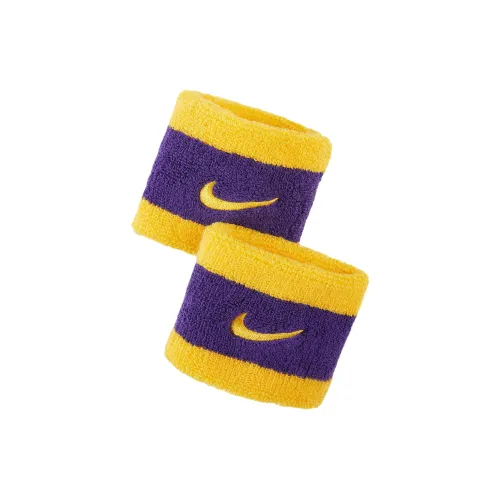 nike Наручные повязки Унисекс Фиолетовый Золото