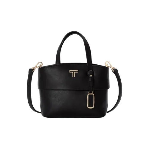 TUMI Кожа Тоут Сумка Сумка для покупок Сумка через плечо Сумка Мини Женская Черная