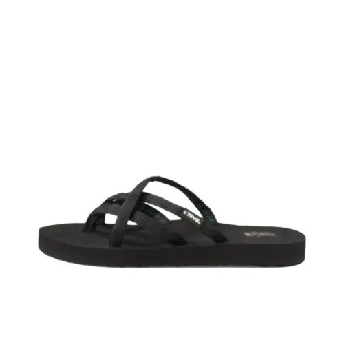 Teva Шлепанцы Черные Женские