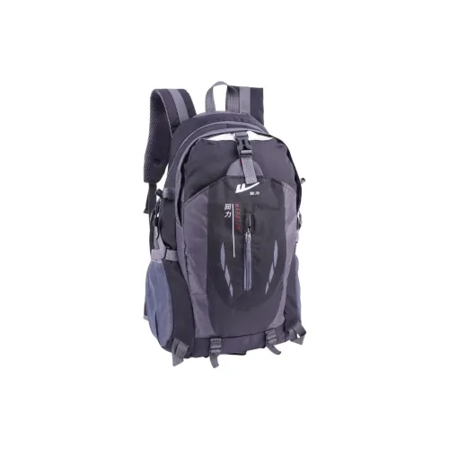 Warrior Нейлоновый рюкзак унисекс черного цвета