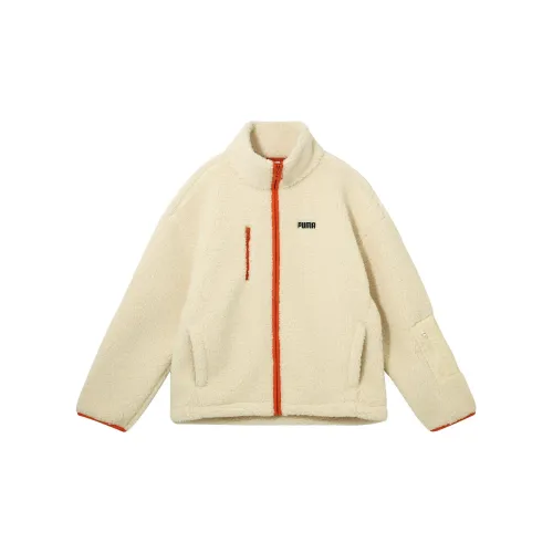 PUMA FZ Velvet Feel Куртка Мужская Миндальная конфета