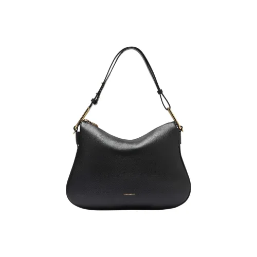 COCCINELLE GRAIN LEATHER Сумка через плечо Сумка на плечо Средняя Женская Черная