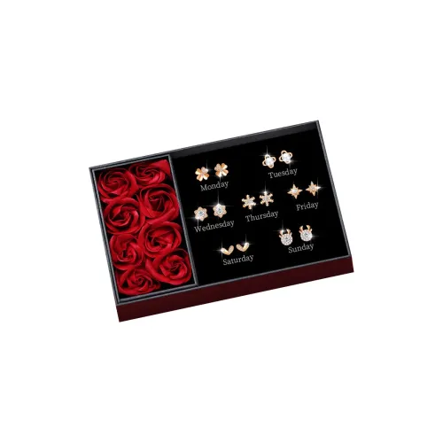 Серьги-гвоздики Beth Jewelry из серебра S925 женские