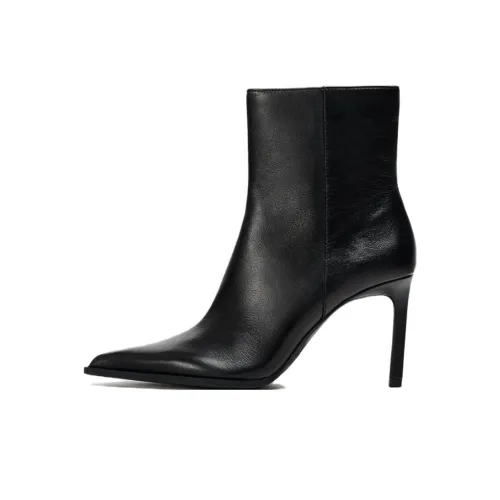 ZARA Ботильоны Черные Женские
