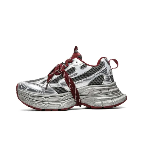 B.Duck Snake Year CNY Collection Зодиакальный год визуально увеличивает рост Легкий Низкий Топ Толстая подошва Кроссовки Женские