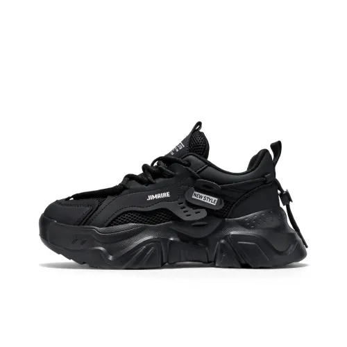 King Jinmai Slip-Resistant Низкий Топ Кроссовки с Толстой Подошвой Мужские