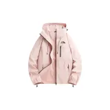 Кораллово-розовая легкая ветровка