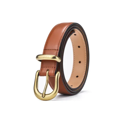 NAVIGARE Ремни из натуральной коровьей кожи женские 2,4 см