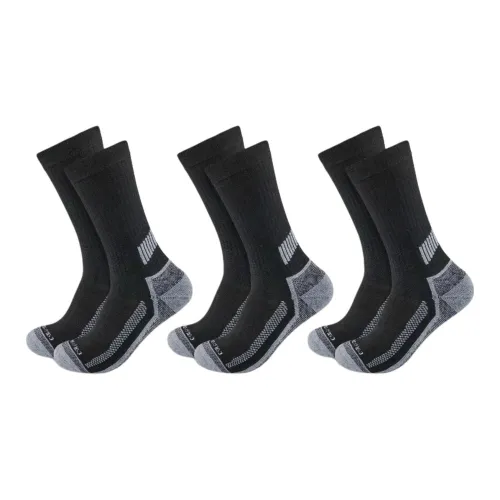 Carhartt Носки Crew Мужские 3 упаковки черные