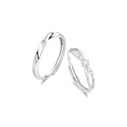 JOLLY NOTE Anniversary Love Confession Date Rings Unisex