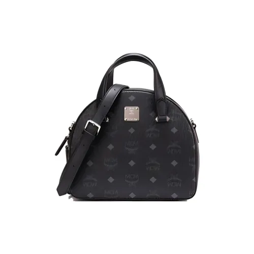 MCM Essential Visetos Origina Сумка через плечо из искусственной кожи мини-сумка для женщин черная