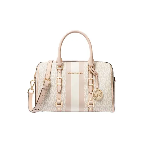 MICHAEL KORS Bedford Искусственная кожа Сумка Средний Женский Ванильный белый Нежно-розовый