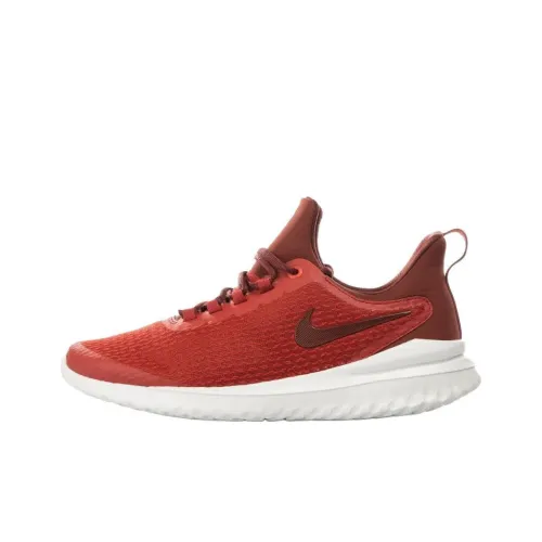 Nike Renew Rival Slip Resistant Abrasion Resistant Низкий Топ Беговые кроссовки Мужские Красные